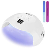Hand and Feet UV/LED Nail Lamp - 40W (LCD Display) - White-UV/LED LAMP-JAYDEN- Nail Supply American Gel Polish - Phuong Ni